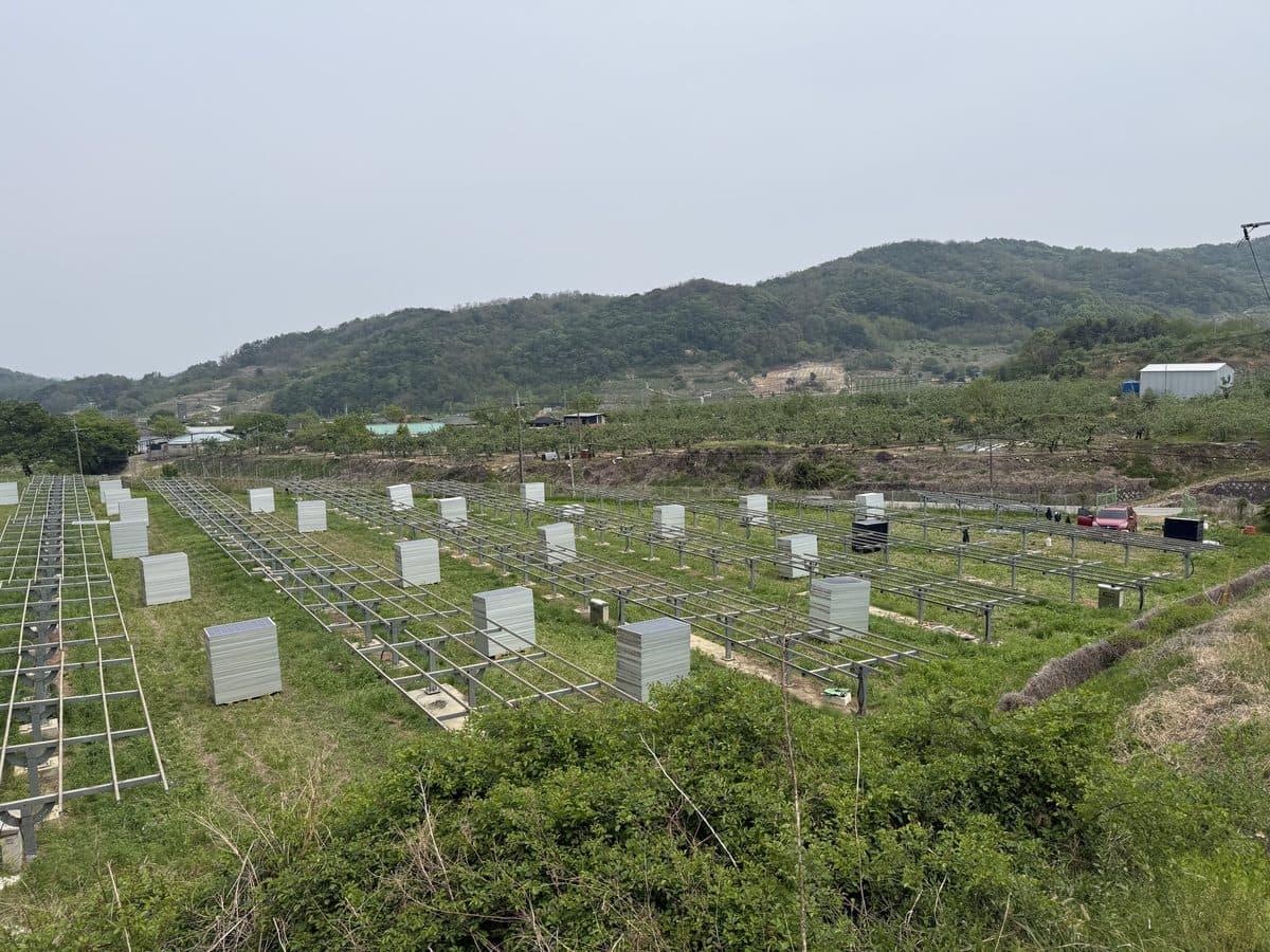 영주시 작업후 태양광 철거